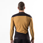 Star Trek TNG Uniform rashguard gold full body back