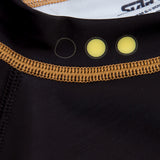 Star Trek TNG Uniform rashguard gold stitching