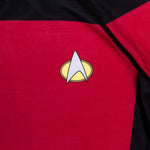 Star Trek TNG Uniform rashguard red delta shield