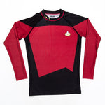 Star Trek TNG Uniform rashguard red front