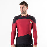 Star Trek TNG Uniform rashguard red full body 2