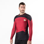 Star Trek TNG Uniform rashguard red full body angled