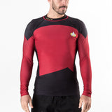Star Trek TNG Uniform BJJ rashguard red