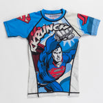 Superman Krunch rash guard kids shortsleeve front product