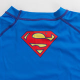 Superman classic logo bjj rashguard back collar product