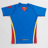 Superman classic logo bjj rashguard back product