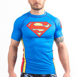 Superman classic logo BJJ rash guard