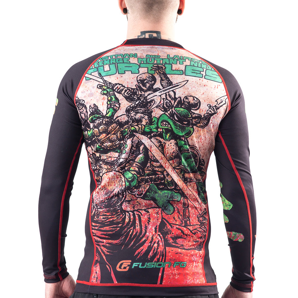 Fusion Fight Gear Teenage Mutant Ninja Turtles Book One BJJ Rash Guard