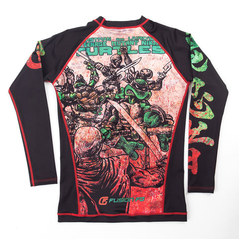 Fusion Fight Gear Teenage Mutant Ninja Turtles Book One BJJ Rash Guard