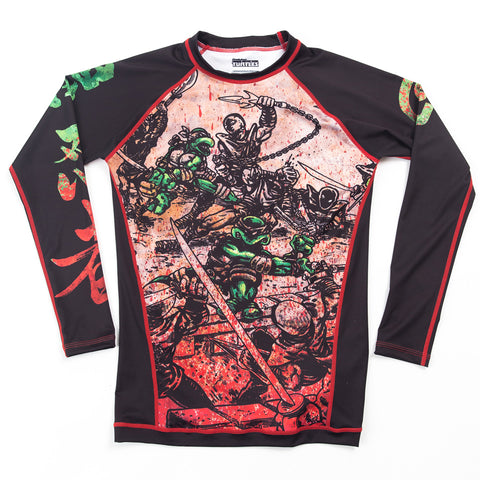 Fusion Fight Gear Teenage Mutant Ninja Turtles Book One BJJ Rash Guard