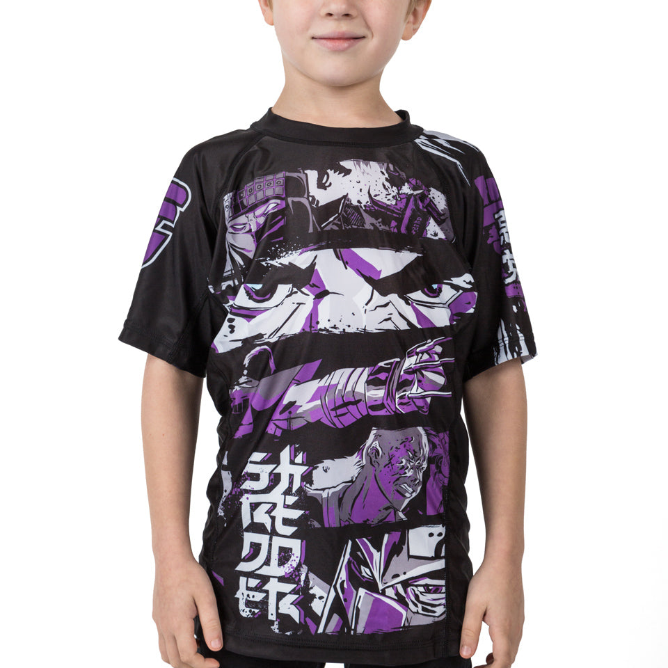 Fusion Fight Gear Teenage Mutant Ninja Turtles Shredder BJJ Rash Guard