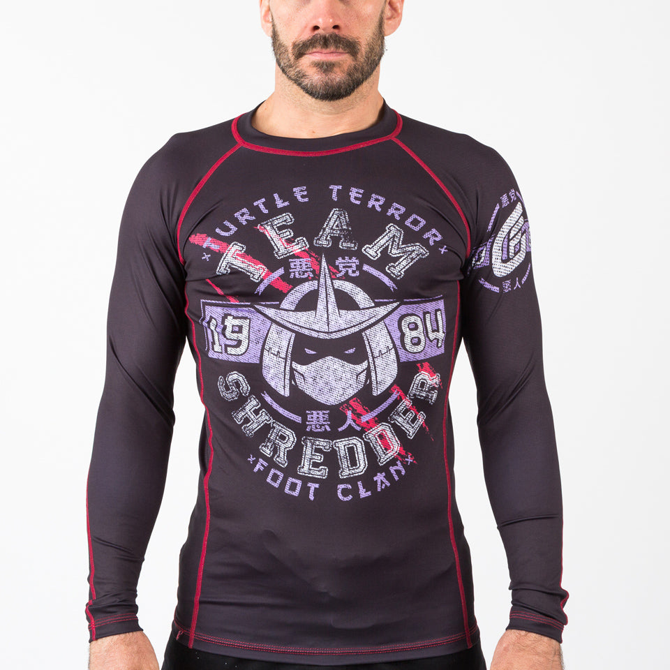 Fusion Fight Gear Teenage Mutant Ninja Turtles Team Shredder BJJ Rash