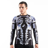 Terminator 2 endoskeleton rash guard front full