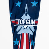 Top Gun Classic Spats navy leg detail 2