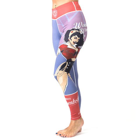 Wonder Woman DC Bombshells leggings spats left angle