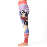 Wonder Woman DC Bombshells leggings spats left side