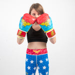 Fusion Fight Gear Wonder Woman kids boxing gloves front