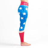 Wonder Woman spats right side